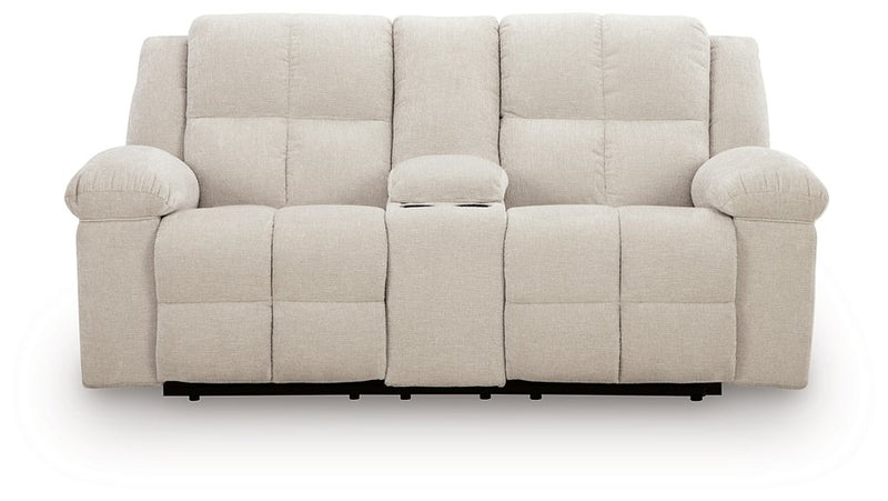 Orlen Reclining Loveseat with Console - Furniture Home Store (Hanford, CA)