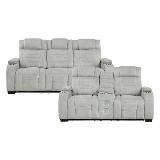 Ronan-2pc Set: Sofa, Love image