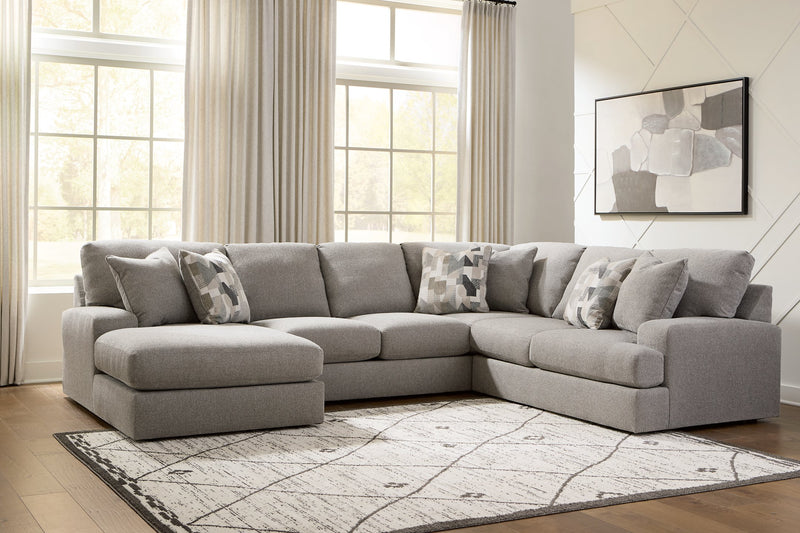 Lindon Sectional with Chaise - Furniture Home Store (Hanford, CA)