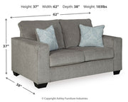 Altari Loveseat - Furniture Home Store (Hanford, CA)