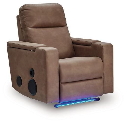 Lorrenton Power Glider Recliner with Audio System - Furniture Home Store (Hanford, CA)