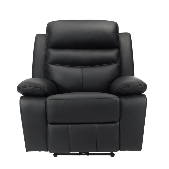 9628BLK-1PW - Power Reclining Chair - Furniture Home Store (Hanford, CA)