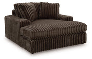 Midnight-Madness Oversized Chaise - Furniture Home Store (Hanford, CA)