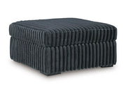 Midnight-Madness Oversized Accent Ottoman - Furniture Home Store (Hanford, CA)