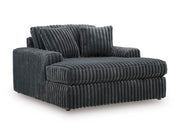 Midnight-Madness Oversized Chaise - Furniture Home Store (Hanford, CA)