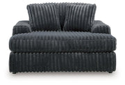 Midnight-Madness Oversized Chaise - Furniture Home Store (Hanford, CA)