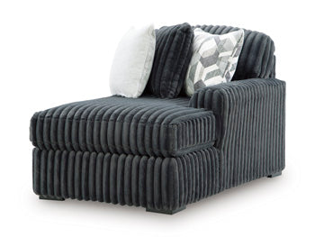 Midnight-Madness Sectional Sofa with Chaise - Furniture Home Store (Hanford, CA)