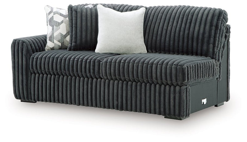 Midnight-Madness Sectional Sofa with Chaise - Furniture Home Store (Hanford, CA)