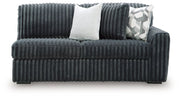 Midnight-Madness Sectional Sofa with Chaise - Furniture Home Store (Hanford, CA)