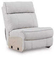 Social Pointe Reclining Sectional with Storage Consoles - Furniture Home Store (Hanford, CA)
