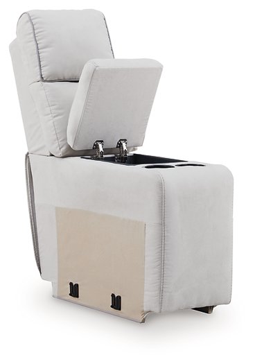 Social Pointe Reclining Sectional with Storage Consoles - Furniture Home Store (Hanford, CA)