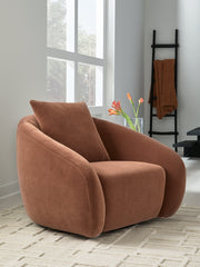 Yahya Swivel Accent Chair - Furniture Home Store (Hanford, CA)