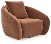 Yahya Swivel Accent Chair - Furniture Home Store (Hanford, CA)