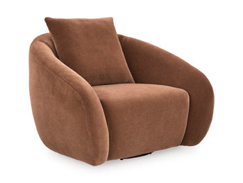 Yahya Swivel Accent Chair - Furniture Home Store (Hanford, CA)