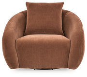 Yahya Swivel Accent Chair - Furniture Home Store (Hanford, CA)