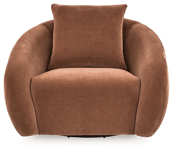 Yahya Swivel Accent Chair - Furniture Home Store (Hanford, CA)