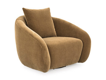 Yahya Swivel Accent Chair - Furniture Home Store (Hanford, CA)