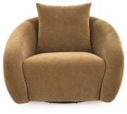 Yahya Swivel Accent Chair - Furniture Home Store (Hanford, CA)