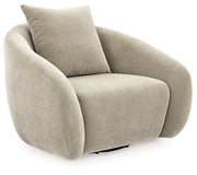 Yahya Swivel Accent Chair - Furniture Home Store (Hanford, CA)