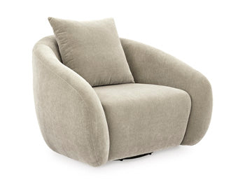 Yahya Swivel Accent Chair - Furniture Home Store (Hanford, CA)