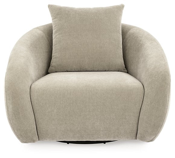 Yahya Swivel Accent Chair - Furniture Home Store (Hanford, CA)