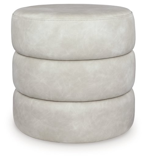 Ummi Swivel Accent Ottoman - Furniture Home Store (Hanford, CA)