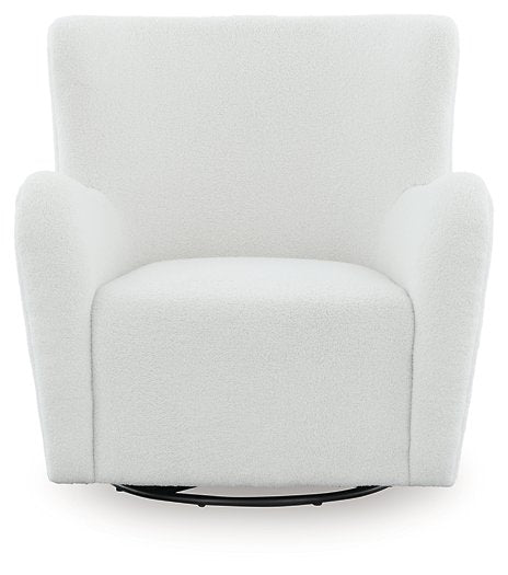 Rowenburg Swivel Glider Accent Chair - Furniture Home Store (Hanford, CA)