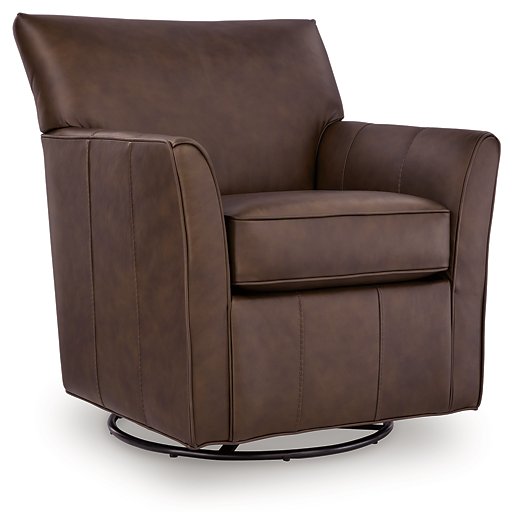Braydunn Swivel Glider Accent Chair - Furniture Home Store (Hanford, CA)