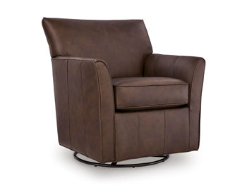 Braydunn Swivel Glider Accent Chair - Furniture Home Store (Hanford, CA)