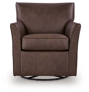 Braydunn Swivel Glider Accent Chair - Furniture Home Store (Hanford, CA)