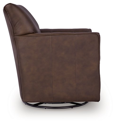 Braydunn Swivel Glider Accent Chair - Furniture Home Store (Hanford, CA)