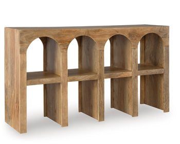 Luzmanacy Console Sofa Table - Furniture Home Store (Hanford, CA)