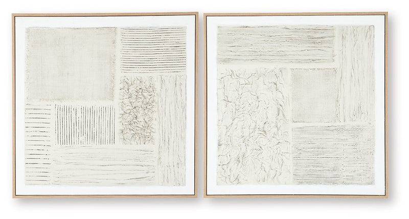 Andorfield Wall Art (Set of 2) - Furniture Home Store (Hanford, CA)