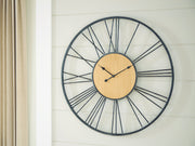 Brockett Wall Clock - Furniture Home Store (Hanford, CA)