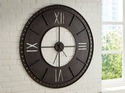Lytle Wall Clock - Furniture Home Store (Hanford, CA)