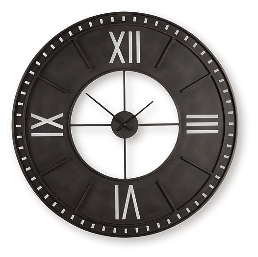 Lytle Wall Clock - Furniture Home Store (Hanford, CA)