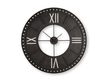 Lytle Wall Clock - Furniture Home Store (Hanford, CA)