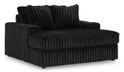 Midnight-Madness Oversized Chaise - Furniture Home Store (Hanford, CA)