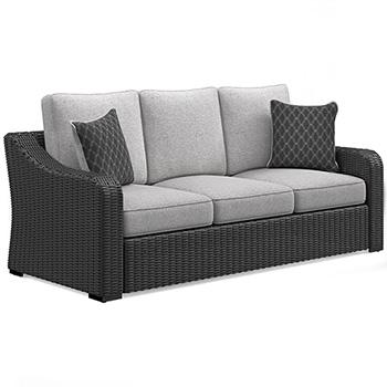 Beachcroft Outdoor Sofa with Cushion - Furniture Home Store (Hanford, CA)