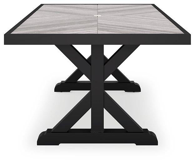 Beachcroft Outdoor Dining Table - Furniture Home Store (Hanford, CA)