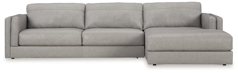 Amiata Sectional with Chaise - Furniture Home Store (Hanford, CA)