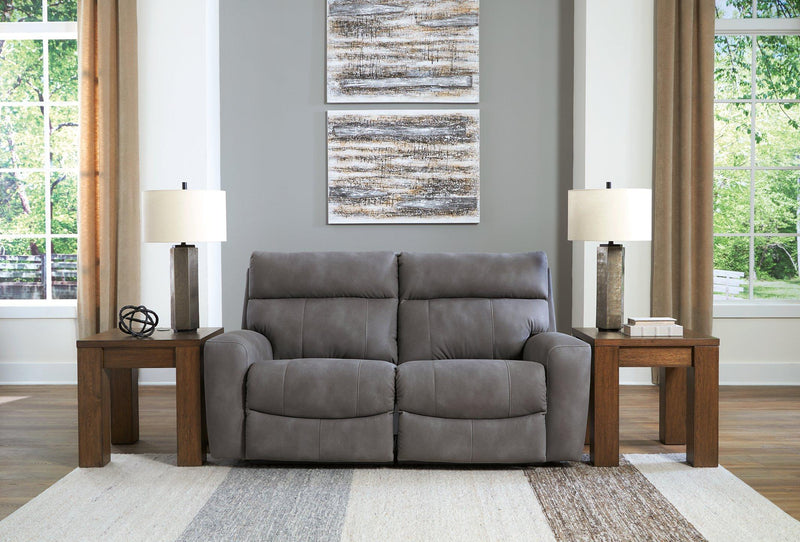 Next-Gen DuraPella Power Reclining Sectional Loveseat - Furniture Home Store (Hanford, CA)