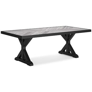 Beachcroft Outdoor Dining Table - Furniture Home Store (Hanford, CA)