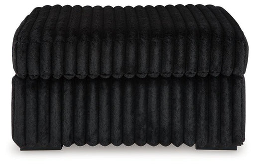 Midnight-Madness Oversized Accent Ottoman - Furniture Home Store (Hanford, CA)