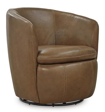 Kierreys Swivel Accent Chair - Furniture Home Store (Hanford, CA)