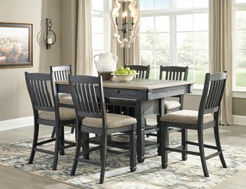Tyler Creek Counter Height Dining Set - Furniture Home Store (Hanford, CA)