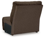 Top Tier Reclining Sectional with Chaise - Furniture Home Store (Hanford, CA)