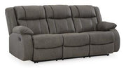 First Base Reclining Sofa - Furniture Home Store (Hanford, CA)