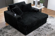 Midnight-Madness Oversized Chaise - Furniture Home Store (Hanford, CA)