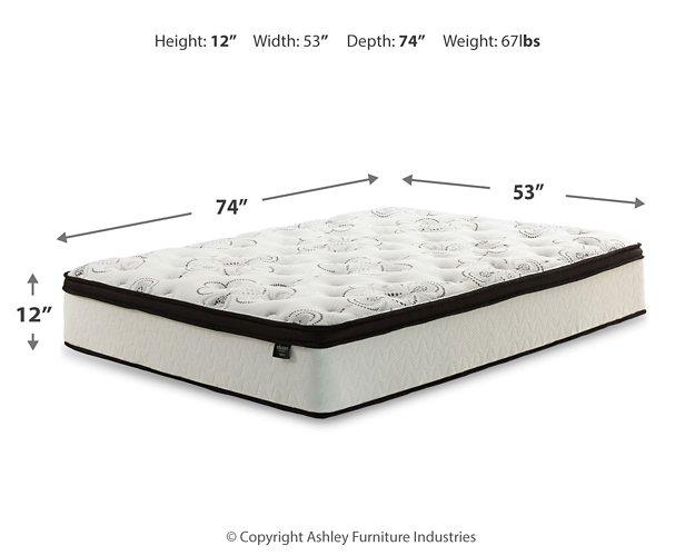Chime 12 Inch Hybrid Mattress in a Box - Furniture Home Store (Hanford, CA)